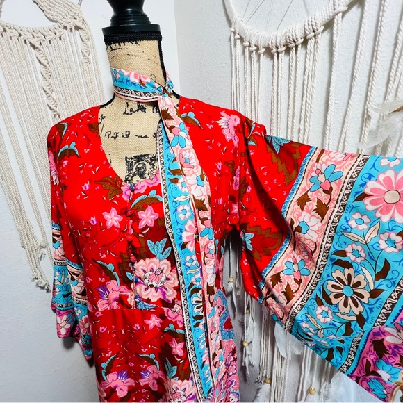 Bohemian Gypsy Kimono - Picture 3 of 11